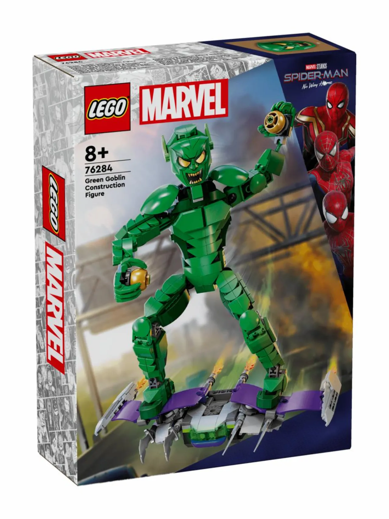 Rakennussarjat<LEGO SUPER HEROES Rakennettava Vihreä Menninkäinen ‑hahmo 76284