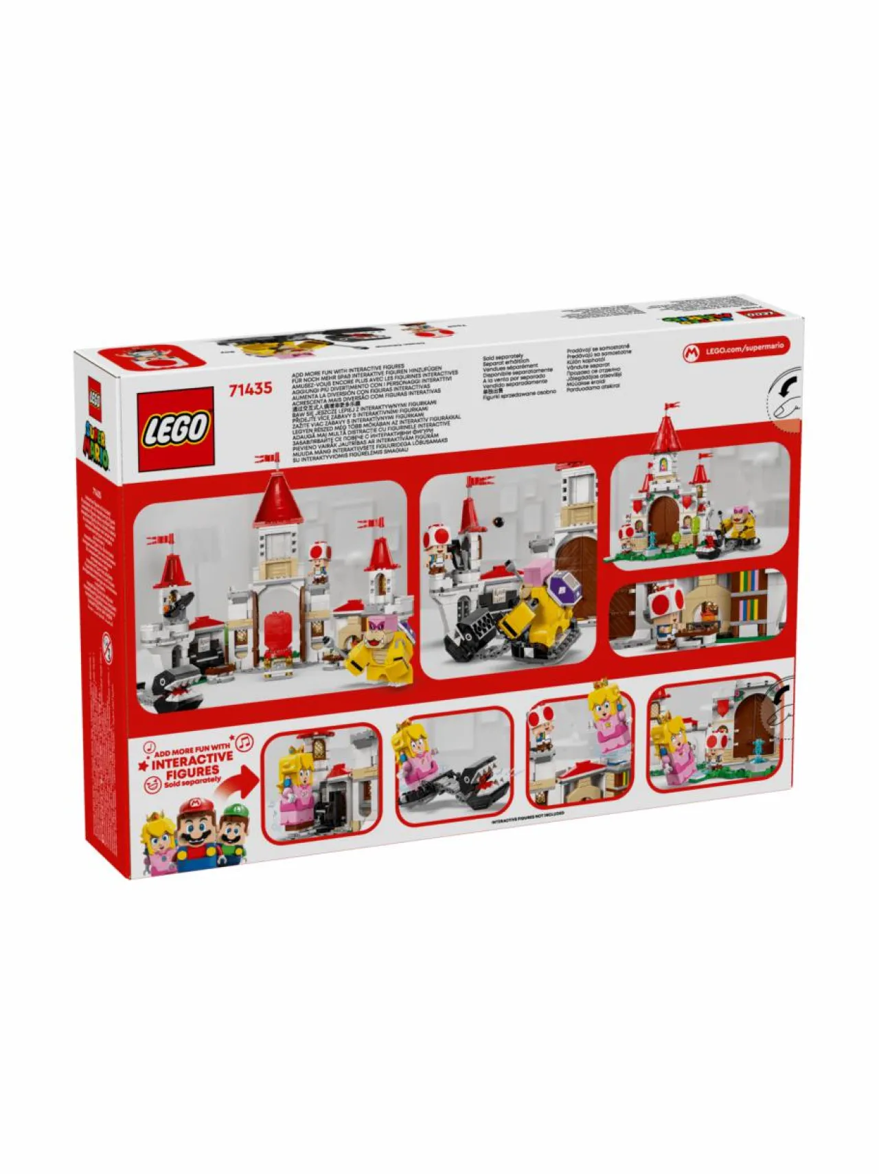 LEGO SUPER MARIO Royn hyökkäys Peachin linnaan 71435^ Rakennussarjat