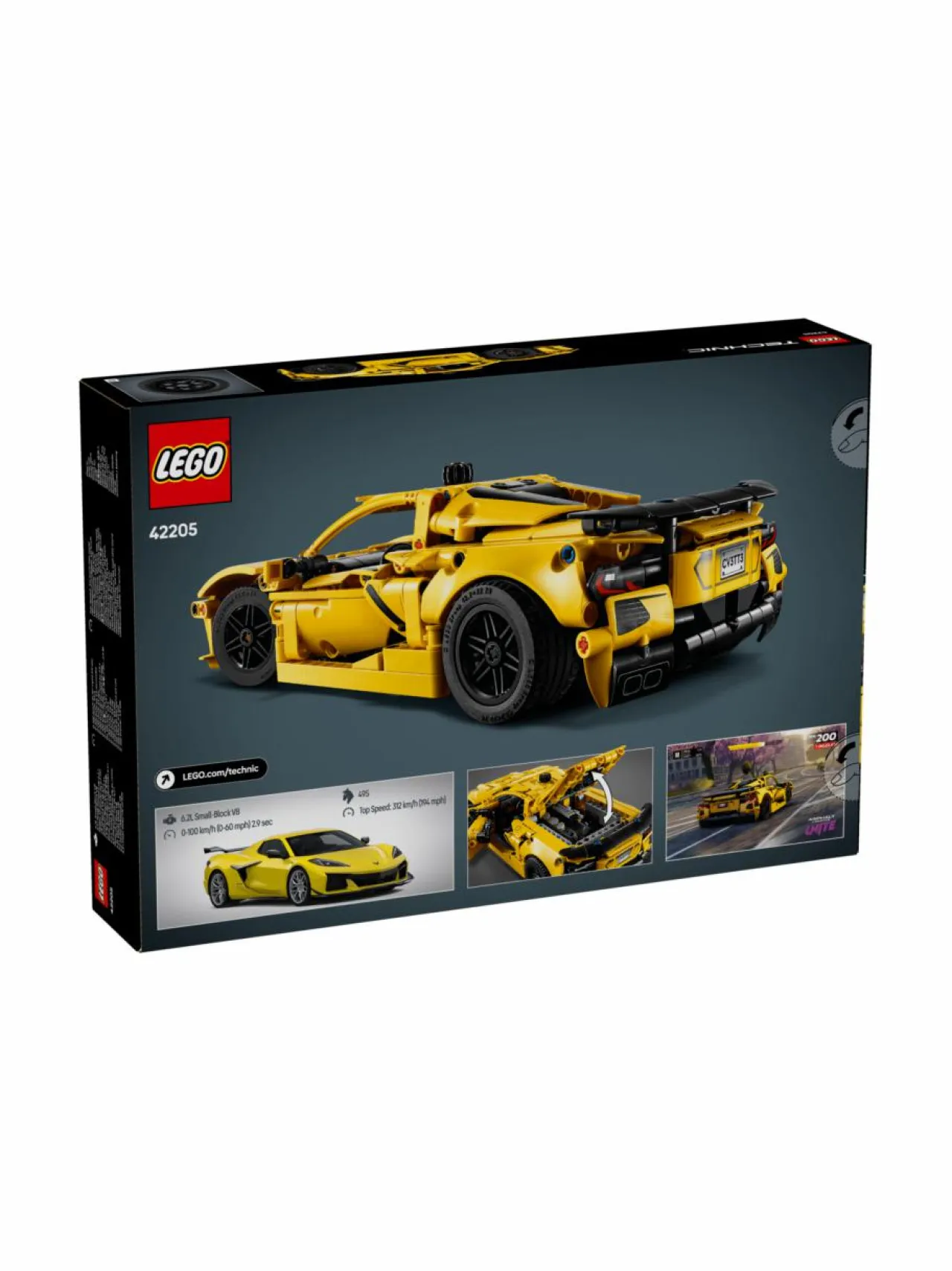 Rakennussarjat<LEGO TECHNIC Chevrolet Corvette Stingray 42205