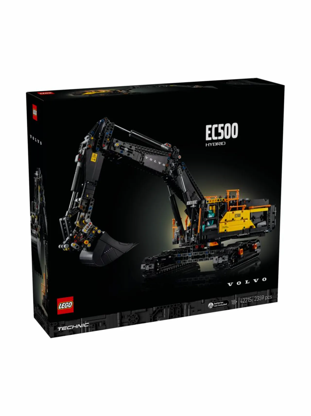 Rakennussarjat<LEGO TECHNIC Volvo EC500 Hybrid ‑kaivukone 42215