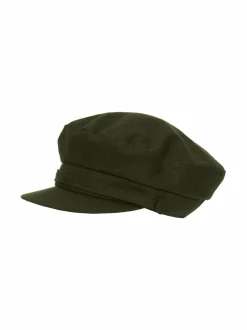 Hatut & Pipot<KN Kati Niemi Lehdokki-pellavahattu 40 OLIVE
