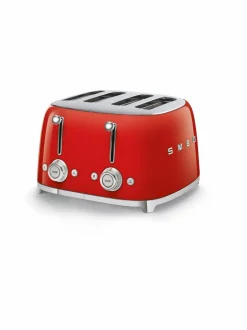 Leivänpaahtimet<Smeg Leivänpaahdin, 4 viipaleelle RED