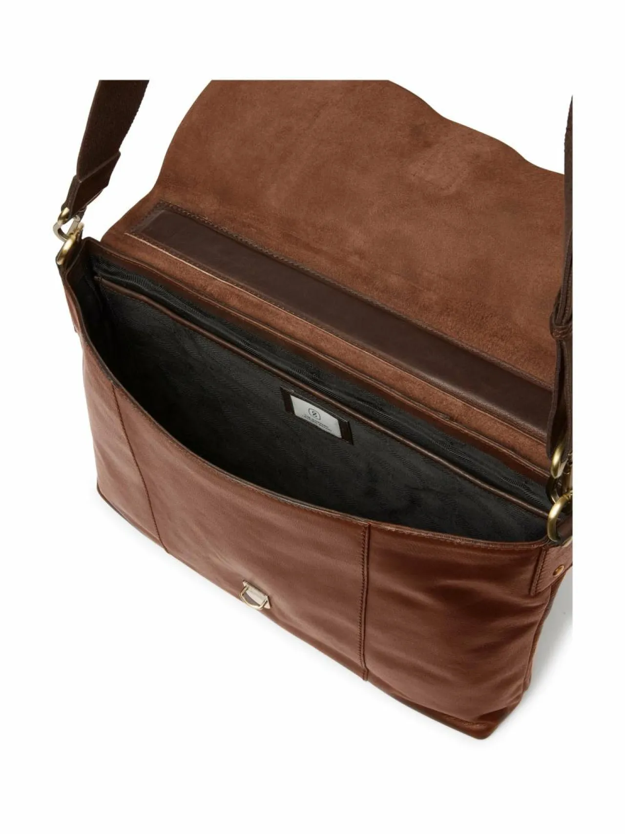 Laukut<SDLR Ålesund Messenger -nahkalaukku 0046 0046MIDBROWN