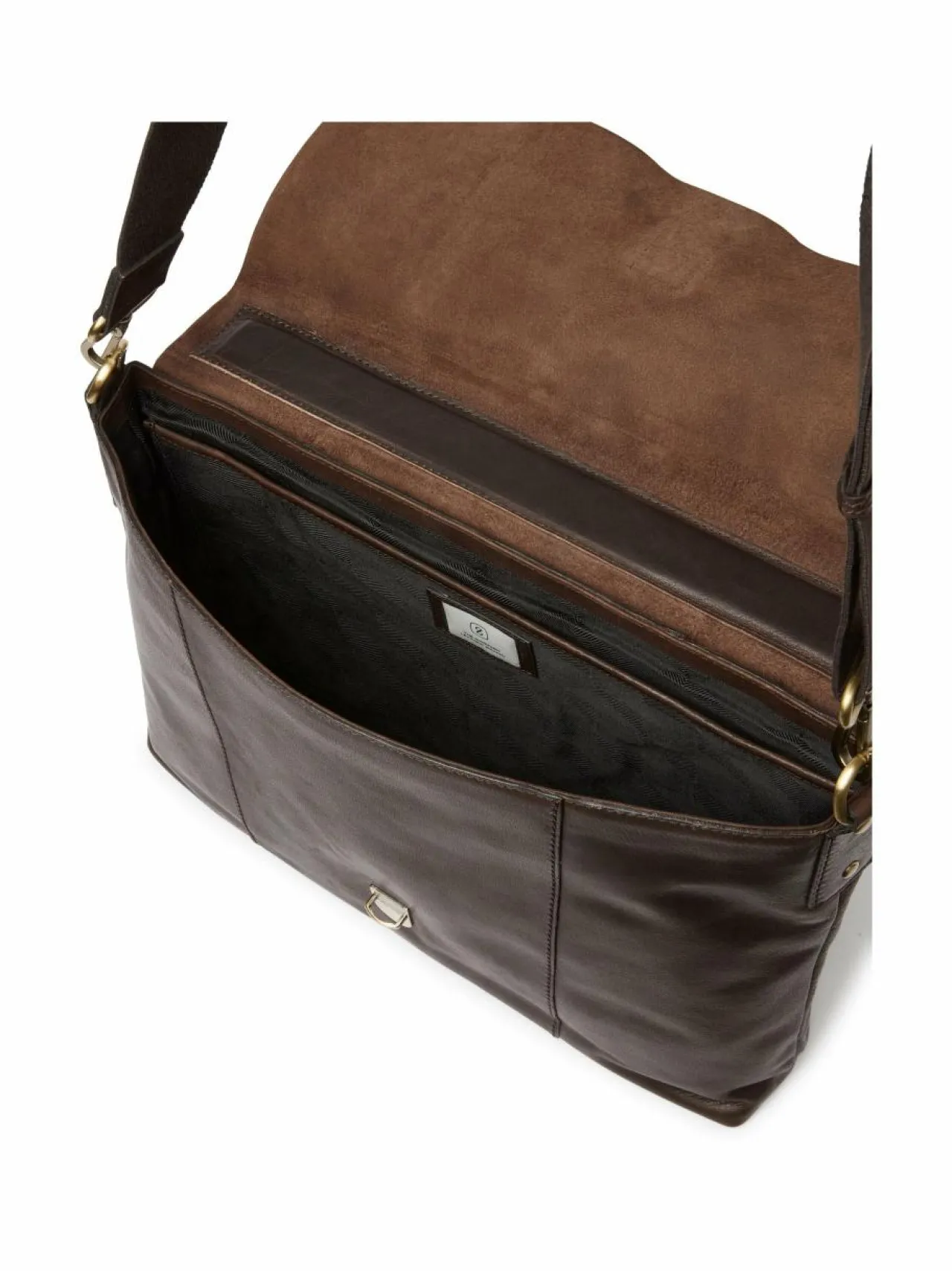 Laukut<SDLR Ålesund Messenger -nahkalaukku 0004 0004DK.BROWN