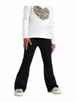 Lindex Leveälahkeiset punto-leggingsit^ Collegehousut & Leggingsit|Collegehousut & Leggingsit