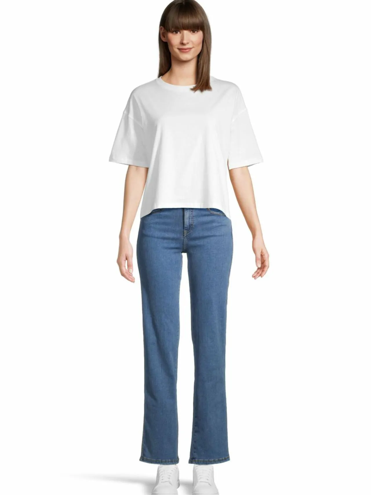 Farkut<Dr.Denim Lexy Straight -farkut V21 PYKE MID PLAIN