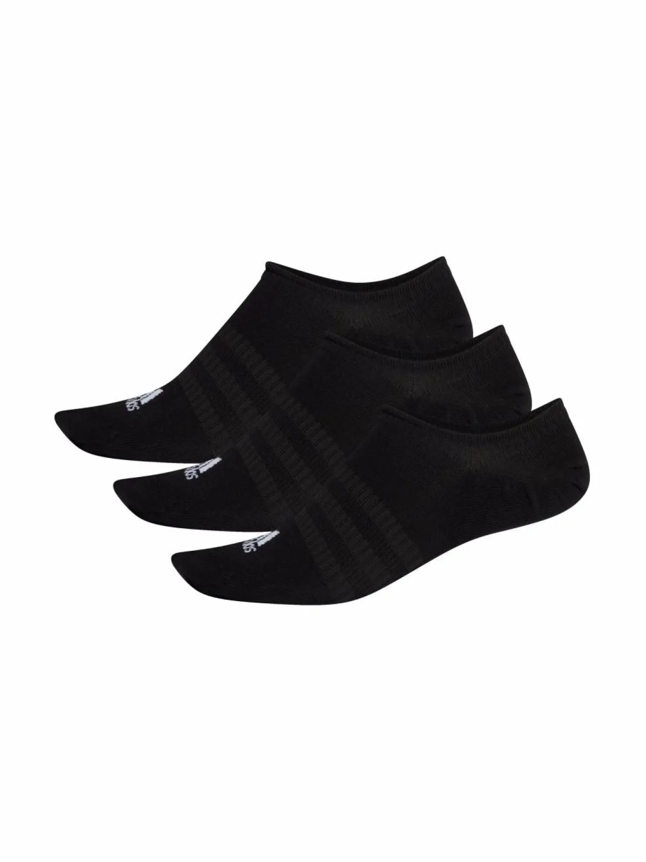 Urheiluasusteet<adidas Performance Light No-Show-sukat 3-pack BLACK/BLAC BLACK/BLACK/BLACK