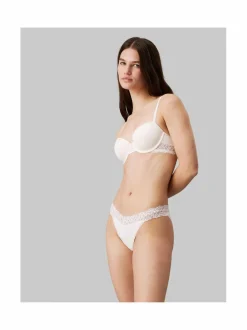 Alusvaatteet & -Asut<Calvin Klein Underwear Lightly Lined Balconette -rintaliivit 101 IVORY