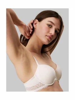 Alusvaatteet & -Asut<Calvin Klein Underwear Lightly Lined Balconette -rintaliivit 101 IVORY