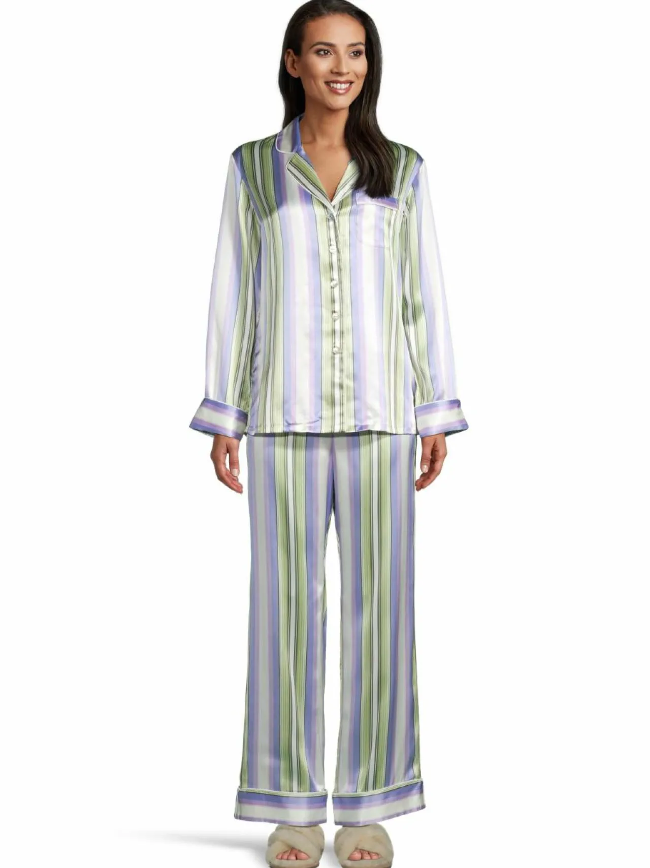 Olivia von Halle Lila -pyjama^ Yö- & Oloasut