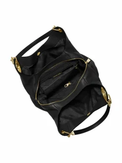 Shopperit<Michael Michael Kors Lillie Large Pebbled Leather -nahkalaukku 001 BLACK