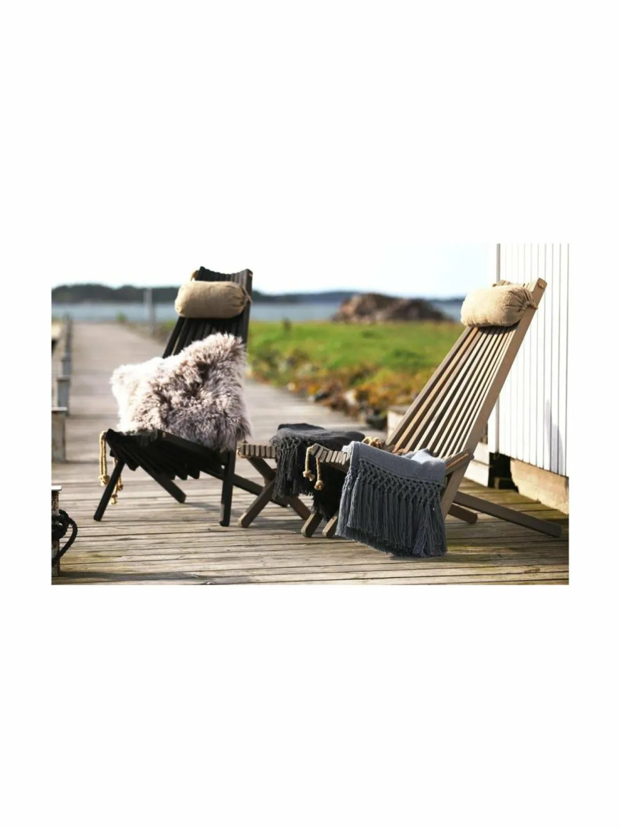 Ecofurn Lilli-rahi/sivupöytä^ Puutarhakalusteet & Pehmusteet