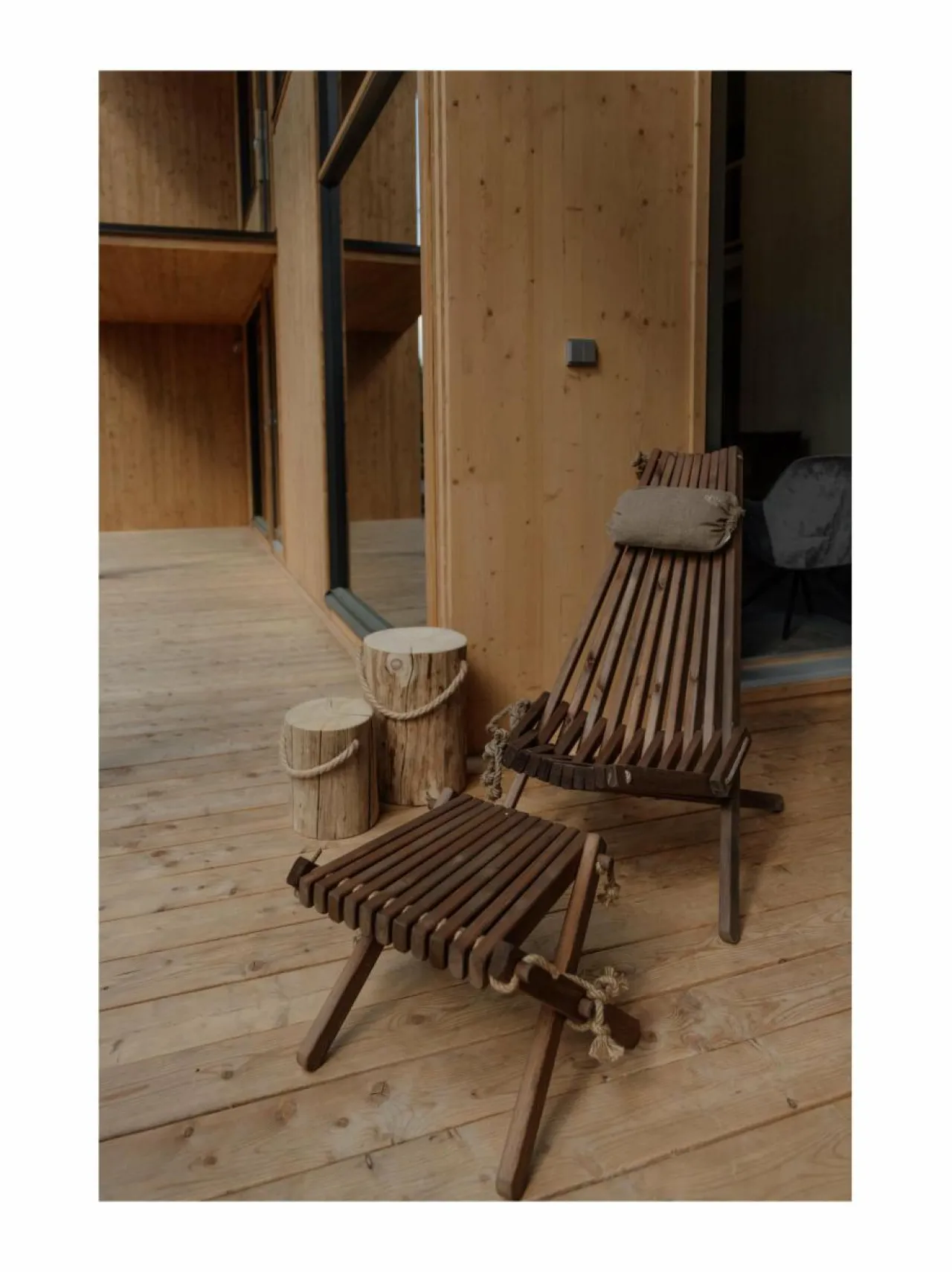 Ecofurn Lilli-sivupöytä^ Puutarhakalusteet & Pehmusteet