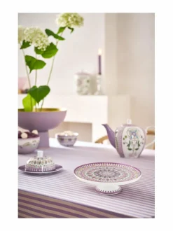 PIP Studio Lily & Lotus Moon Delight Mini -kakkutarjotin 21 cm^ Tarjoiluastiat