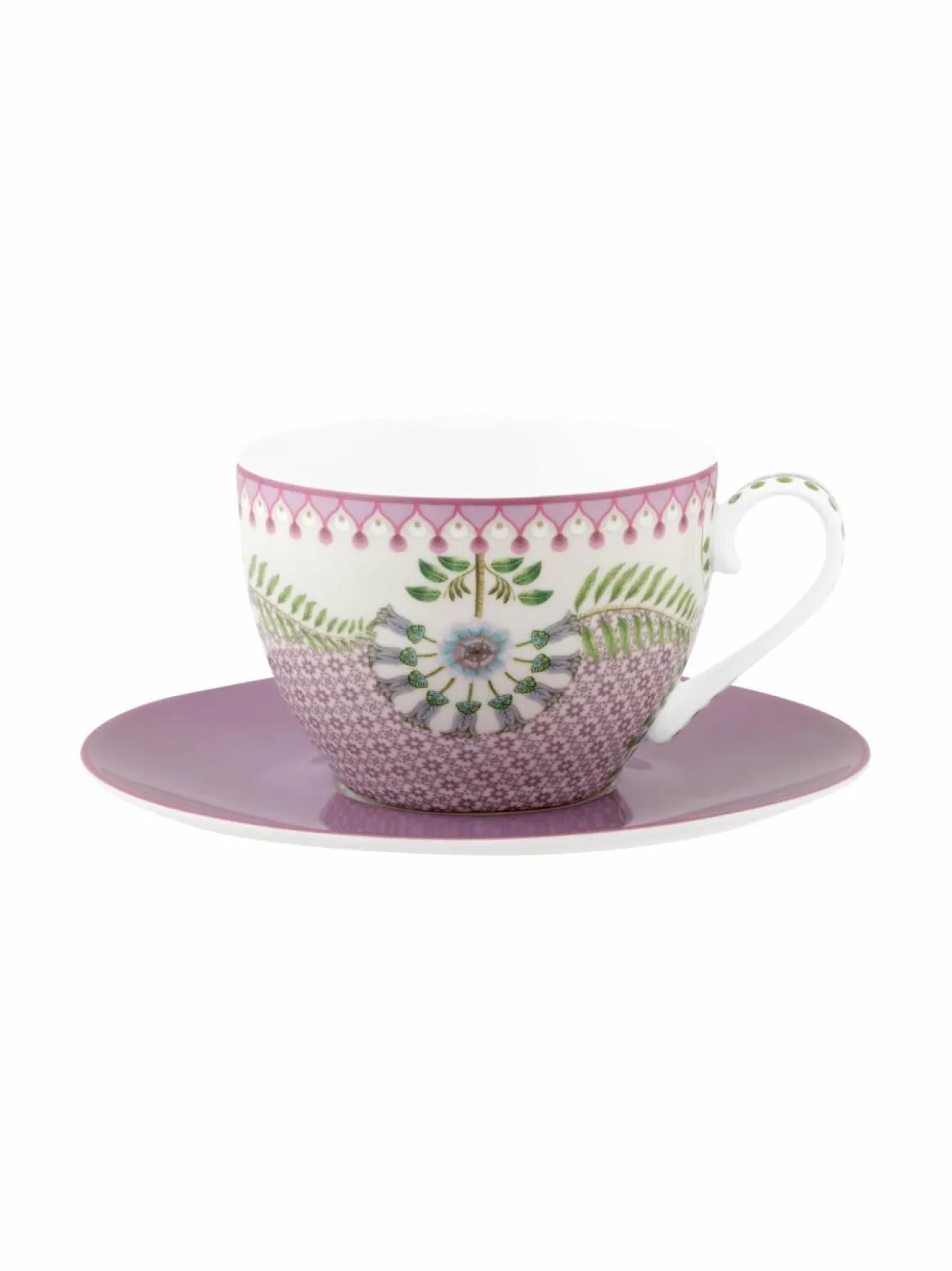 PIP Studio Lily&Lotus -kuppi ja lautanen 280 ml^ Mukit & Kupit & Asetit