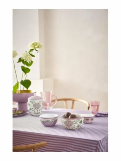 Lautaset & Kulhot<PIP Studio Lily&Lotus -posliinikulho 18 cm WHITE