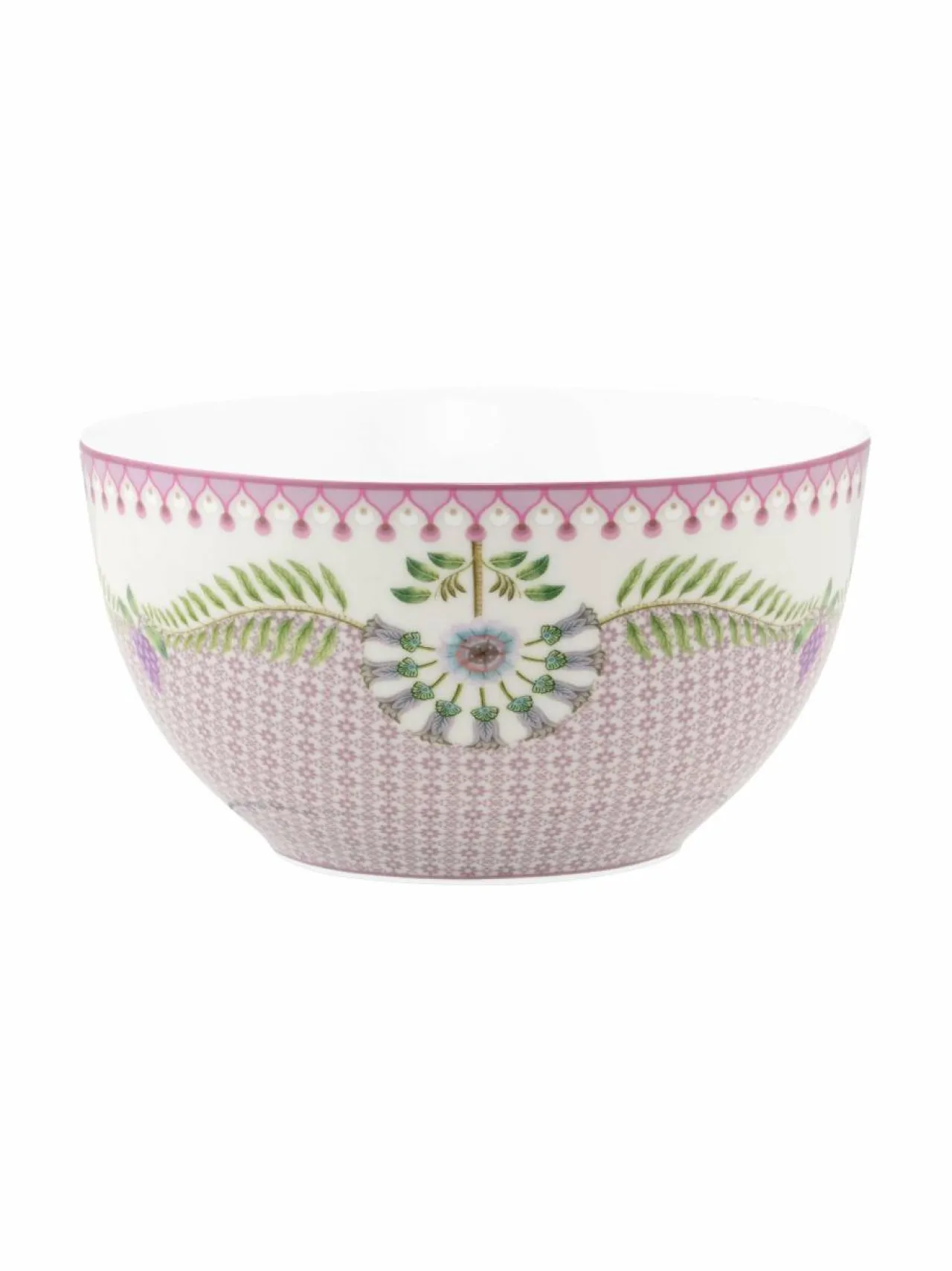 Lautaset & Kulhot<PIP Studio Lily&Lotus Tiles -posliinikulho 15 cm LILAC