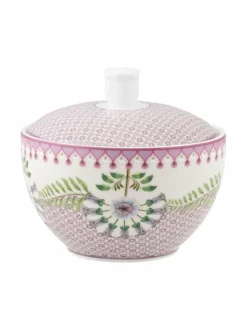 Tarjoiluastiat<PIP Studio Lily&Lotus Tiles -sokerikko 300 ml LILAC