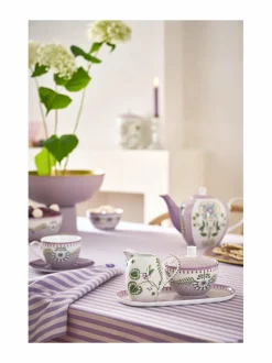 Tarjoiluastiat<PIP Studio Lily&Lotus Tiles -sokerikko 300 ml LILAC