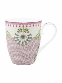 PIP Studio Lily&Lotus Tiles -suuri posliinimuki 350 ml^ Mukit & Kupit & Asetit