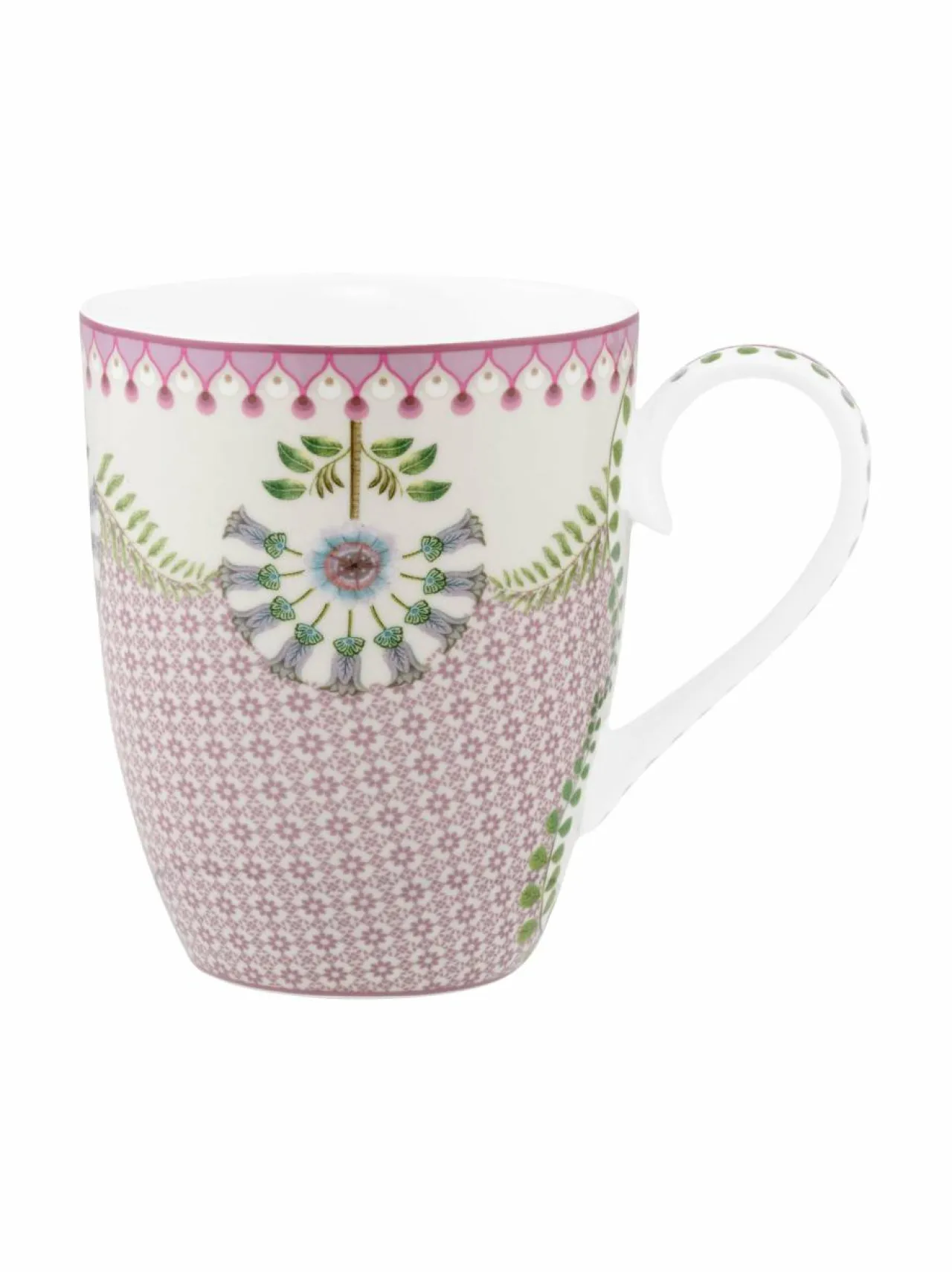 PIP Studio Lily&Lotus Tiles -suuri posliinimuki 350 ml^ Mukit & Kupit & Asetit