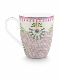 PIP Studio Lily&Lotus Tiles -suuri posliinimuki 350 ml^ Mukit & Kupit & Asetit