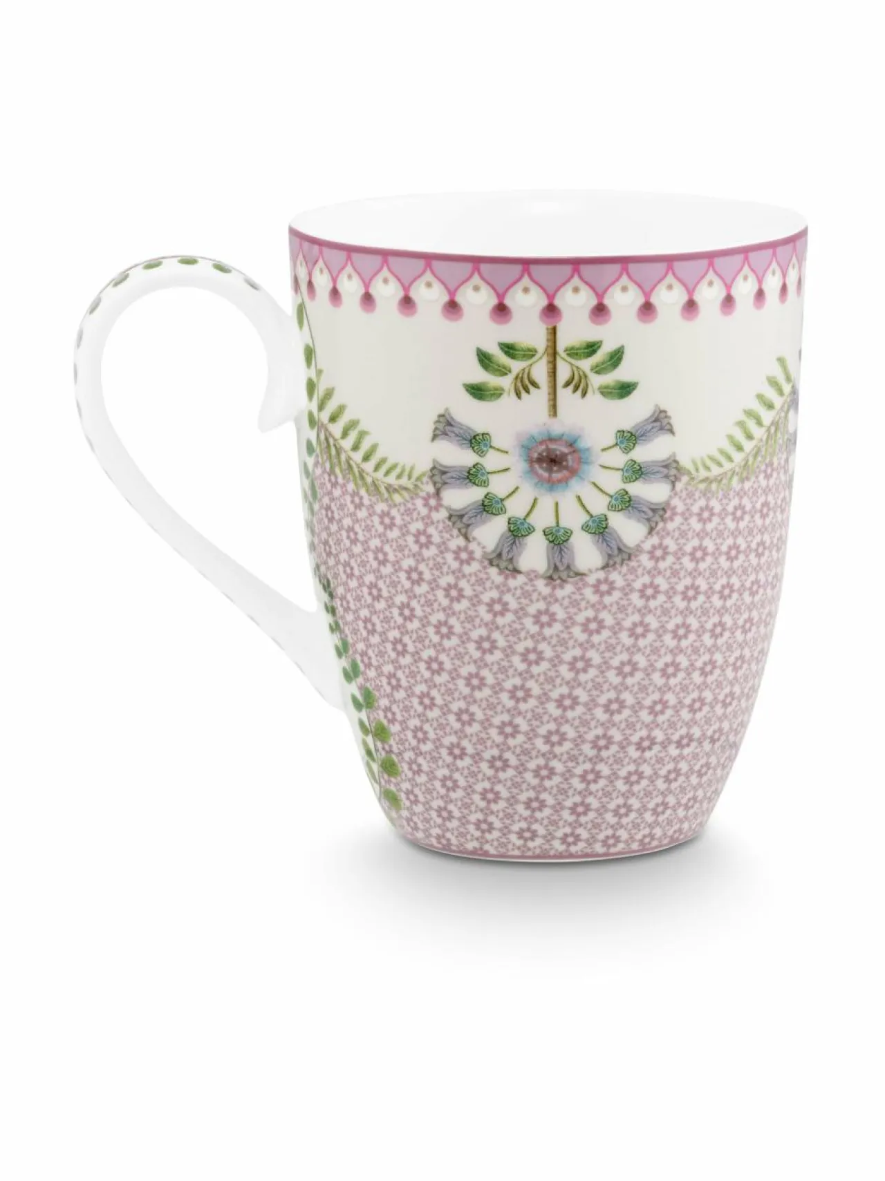PIP Studio Lily&Lotus Tiles -suuri posliinimuki 350 ml^ Mukit & Kupit & Asetit