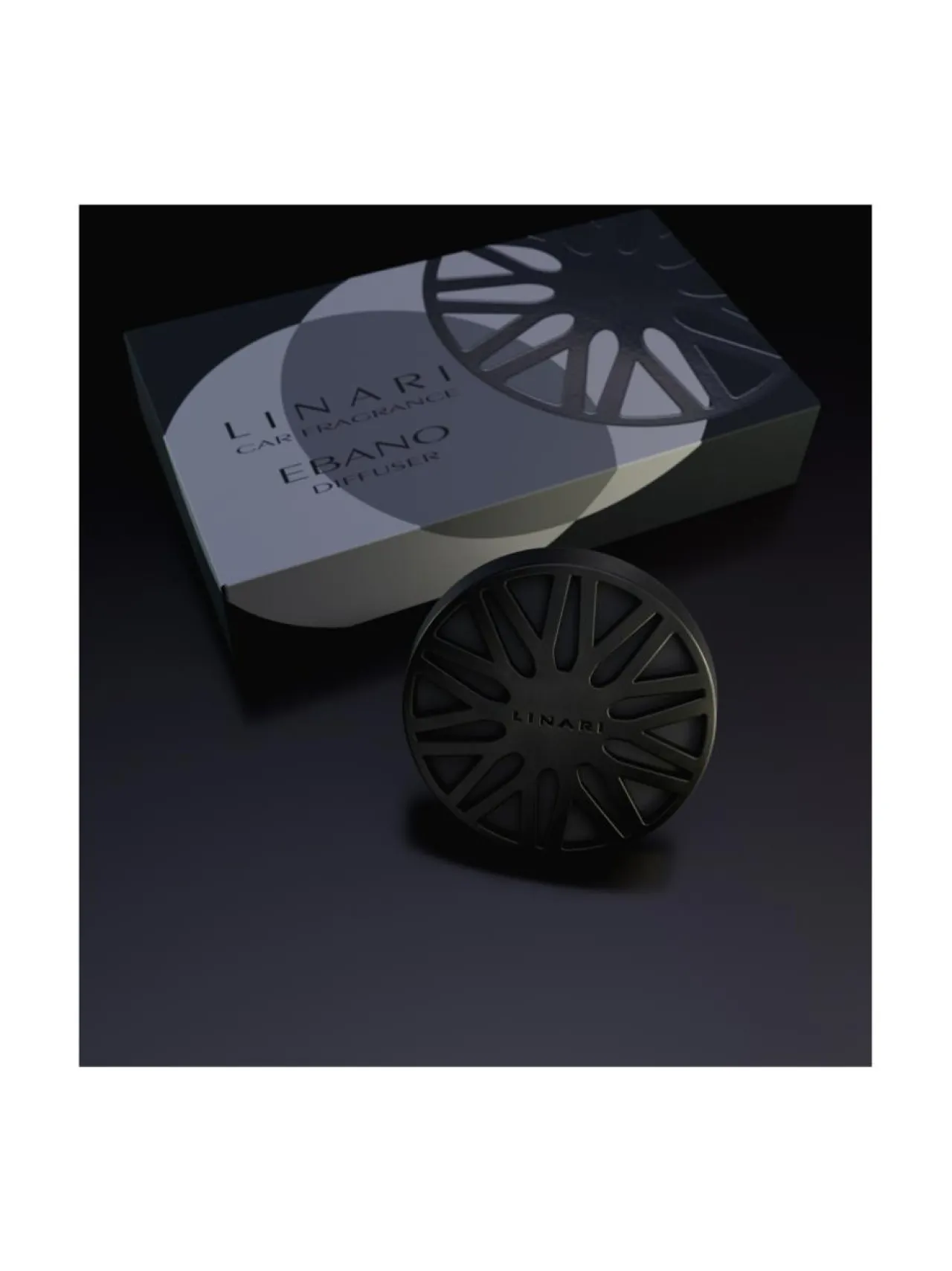 Huonetuoksut & Tuoksukynttilät<LINARI FINEST ROOM FRAGRANCES LINARI - EBANO Autotuoksu