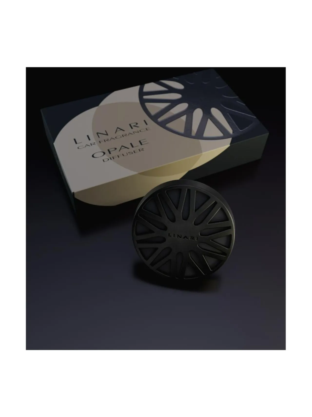 Huonetuoksut & Tuoksukynttilät<LINARI FINEST ROOM FRAGRANCES LINARI - OPALE Autotuoksu