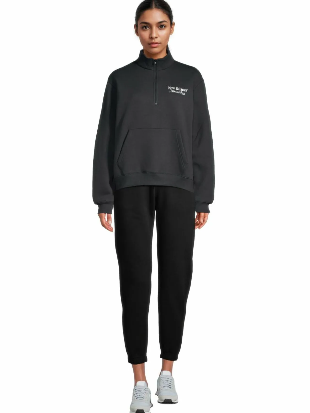 New Balance Linear Graphic Half Zip -collegepaita^ Paidat, Hupparit & Colleget