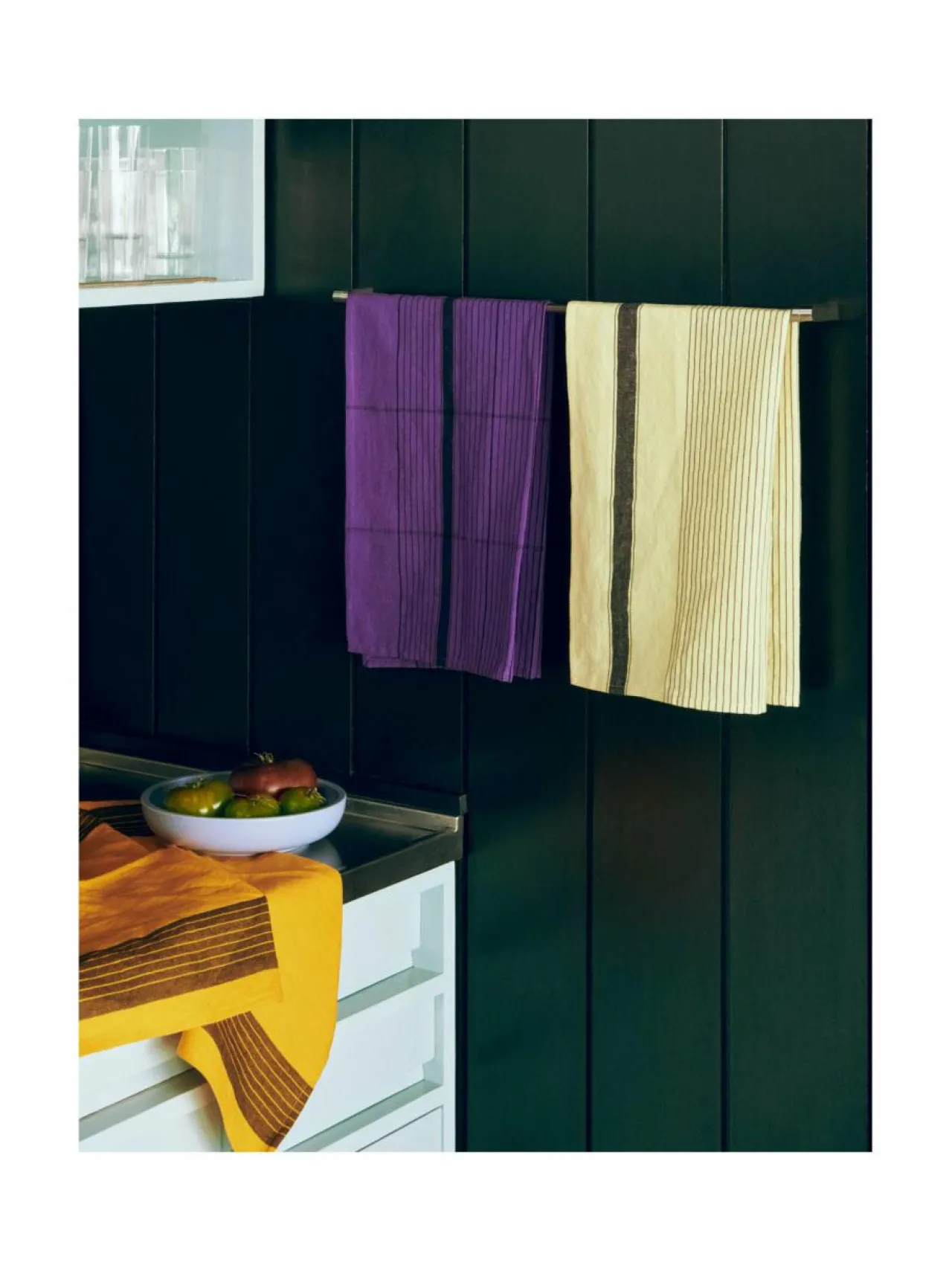 Keittiö- & Kattaustekstiilit<HAY Linear Tea -keittiöpyyhe 52 x 80 cm MANGO