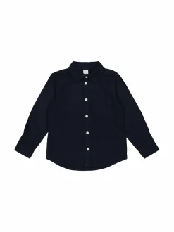 Paidat<Lindex Linen Blend -kauluspaita 2521 DARK NAVY