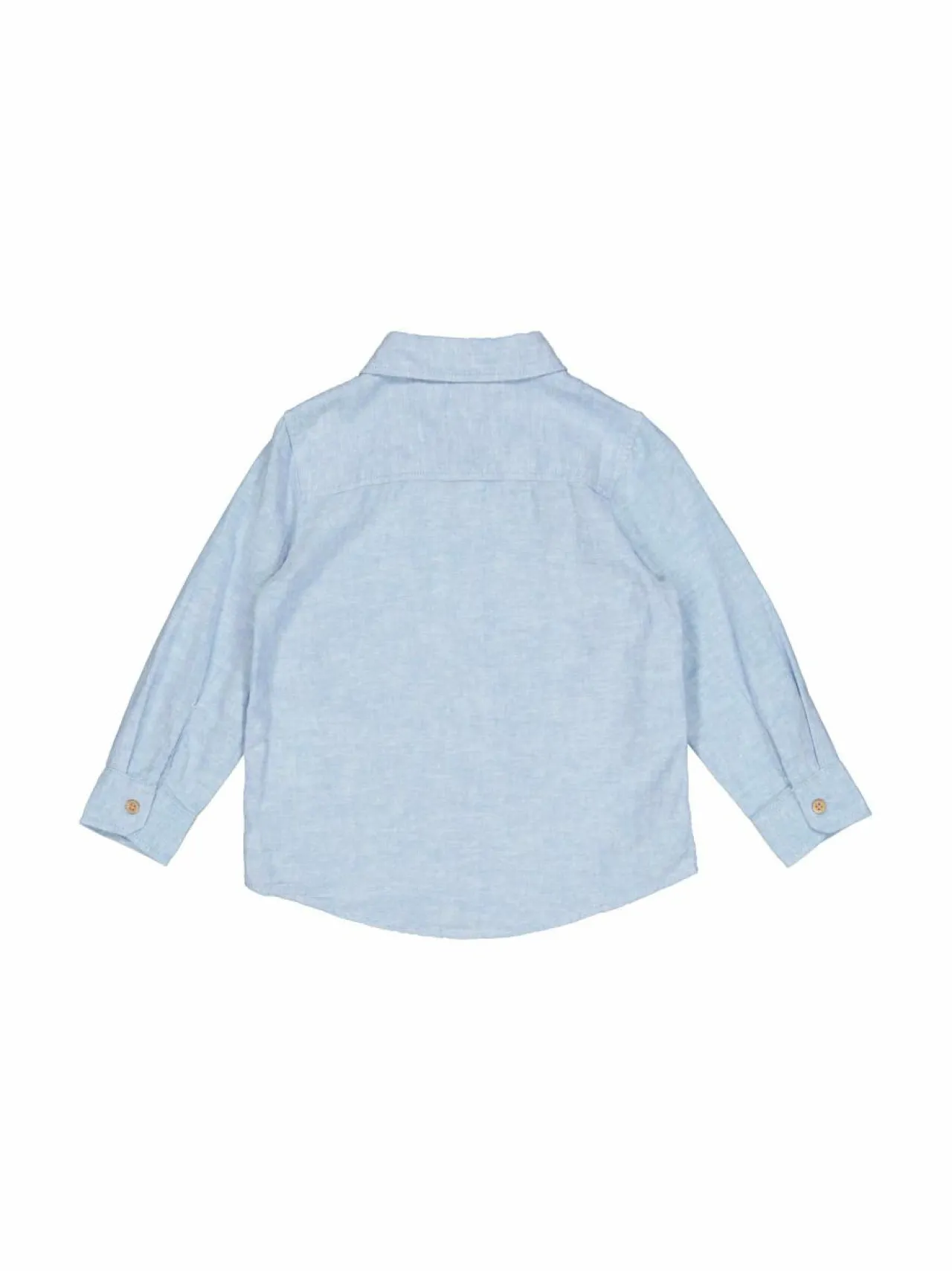 Paidat<Lindex Linen Blend -kauluspaita 9981 LT DUSTY BLUE