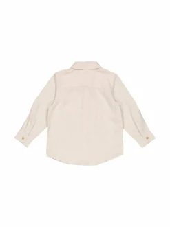 Paidat<Lindex Linen Blend -kauluspaita 9928 LIGHT GREY