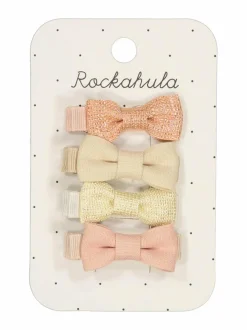 Rockahula Linen Mini Bow -hiuspinnit 4 kpl^ Korut & Hiuskoristeet
