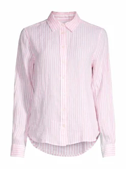 Paidat & Puserot<GANT Linen Striped -paita 627 GERANIUM PINK