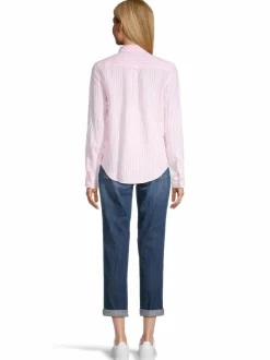 Paidat & Puserot<GANT Linen Striped -paita 627 GERANIUM PINK