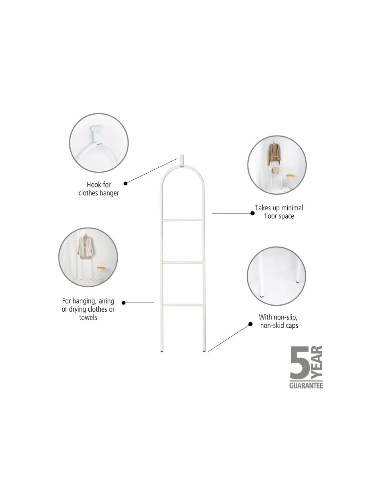 Brabantia Linn Dressboy -vaateteline^ Pyykkihuolto