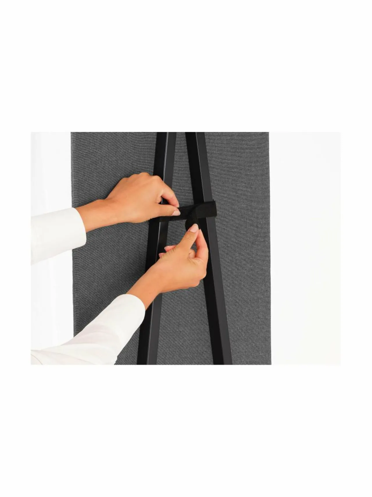 Pyykkihuolto<Brabantia Linn Steam Board -höyrytyslauta PEPPER BLACK
