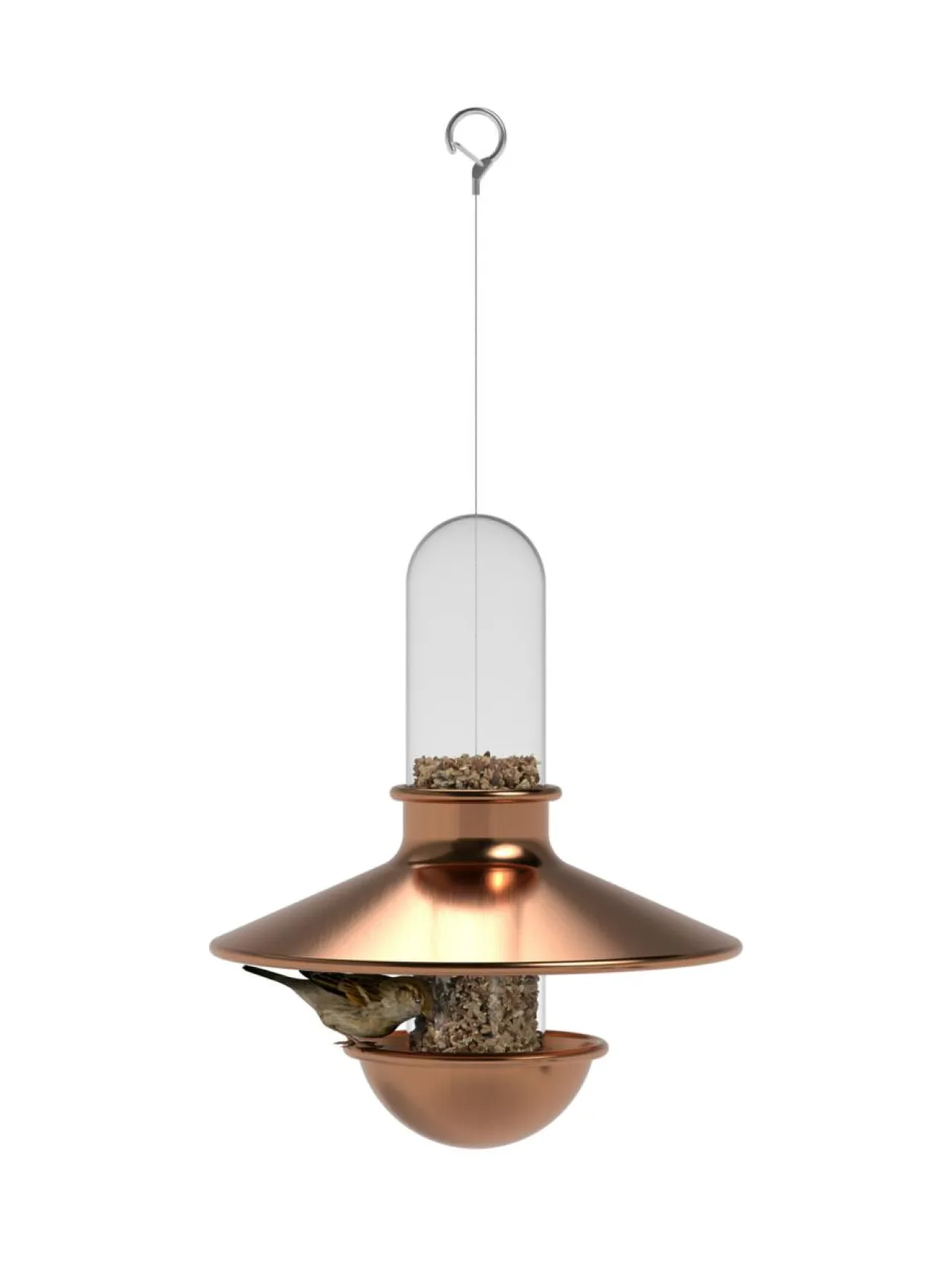 Puutarhakoristeet<Eva Solo Outdoor Lintulauta De luxe kupari BEIGE