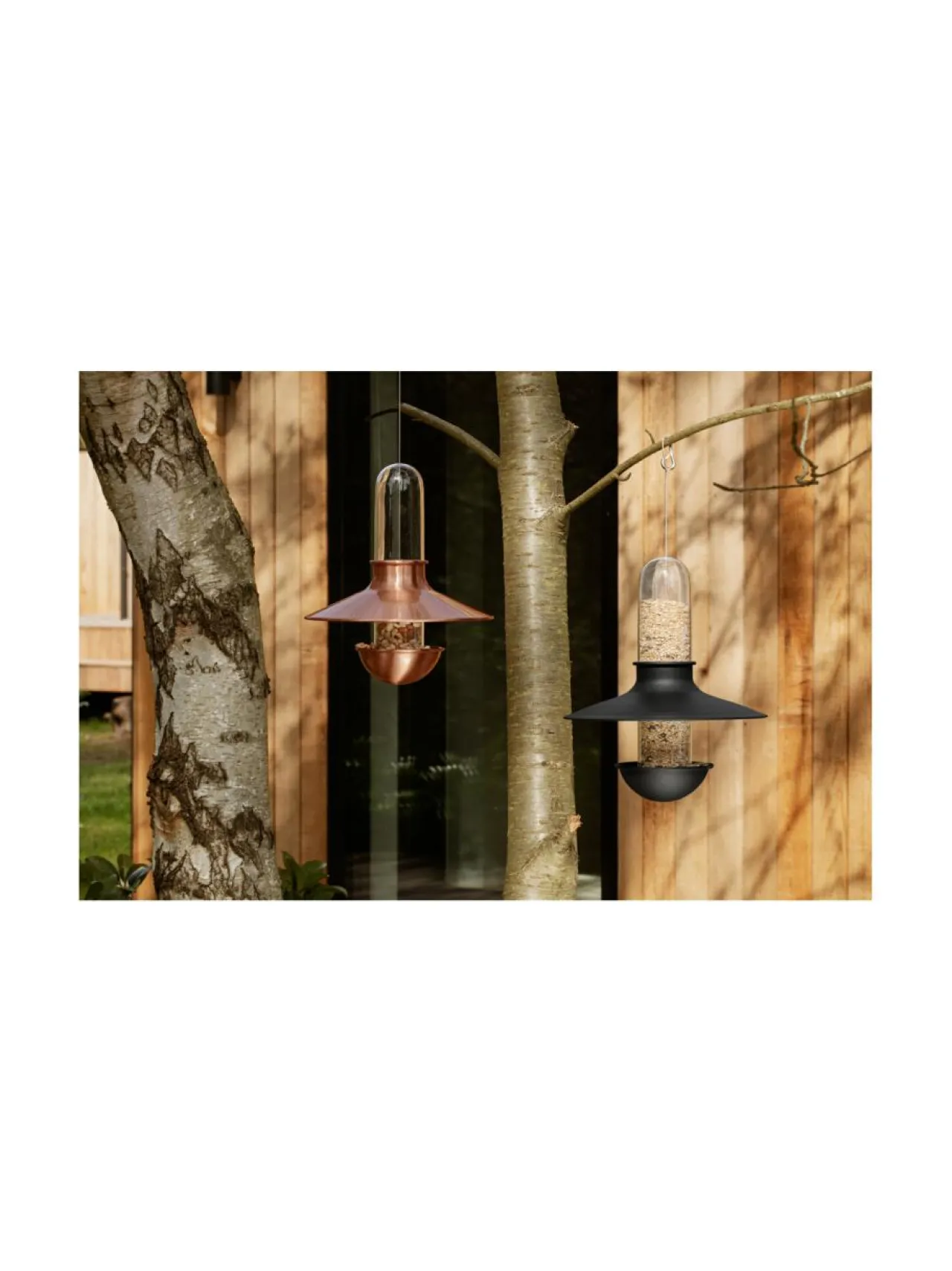 Puutarhakoristeet<Eva Solo Outdoor Lintulauta De luxe kupari BEIGE