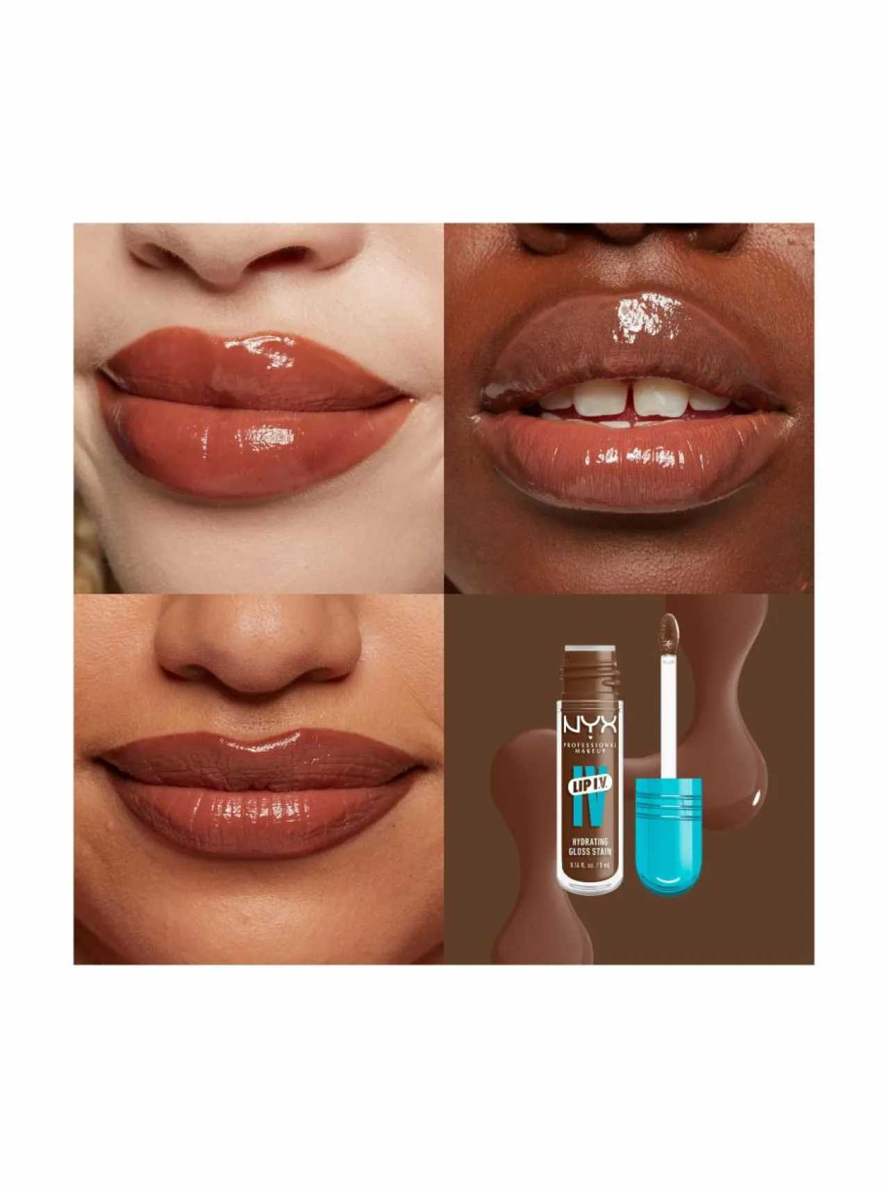 NYX Professional Makeup Lip I.V. Lip Gloss -huulikiilto^ Huulet