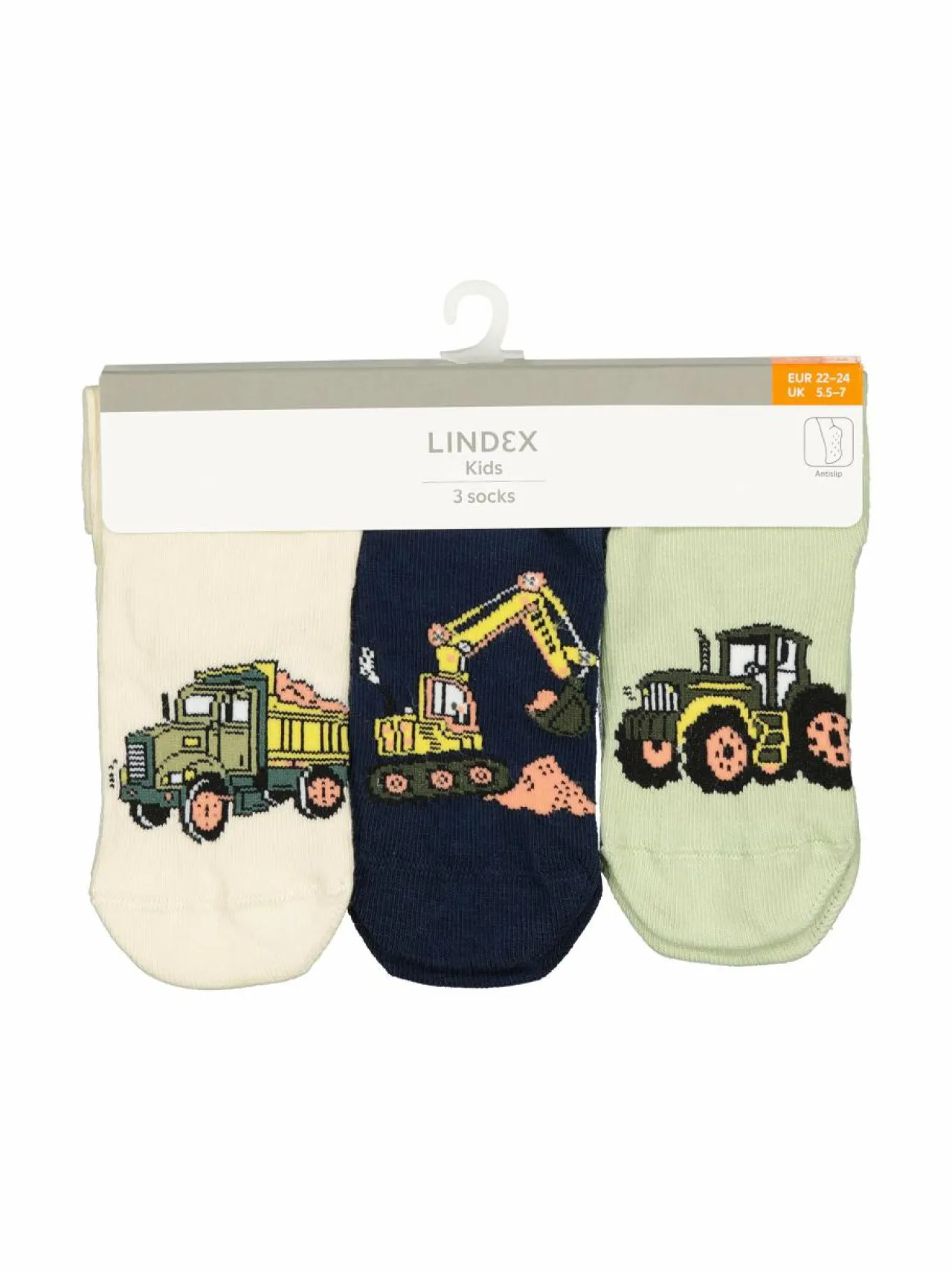 Sukat & Sukkahousut<Lindex Liukuestesukat 3-pack 6842 DARK BLUE