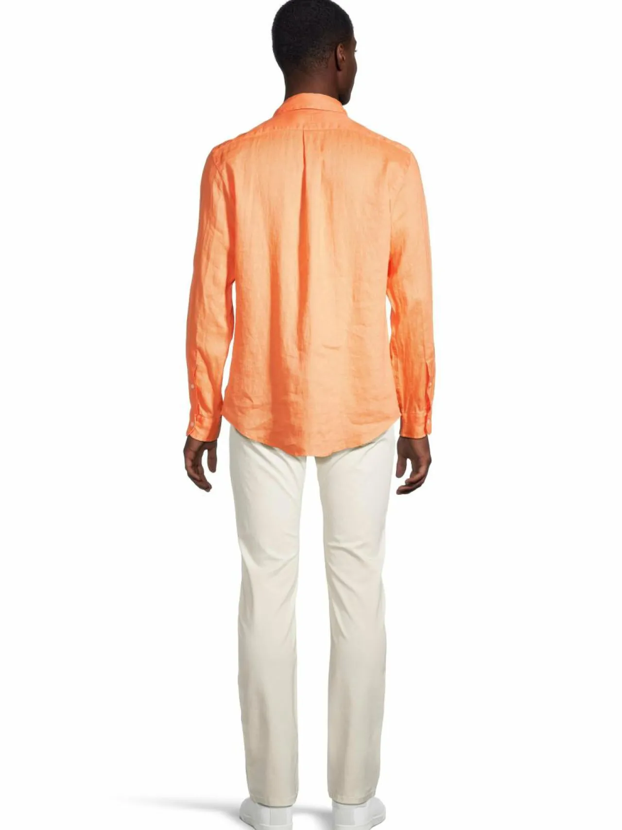 Paidat<Polo Ralph Lauren Logo Casual -pellavapaita POPPY