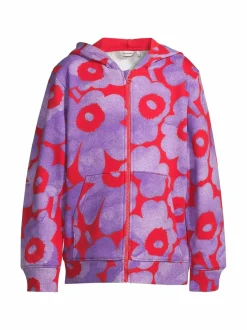 Marimekko Logot Akvarelli Unikko -hupparitakki^ Colleget & Hupparit