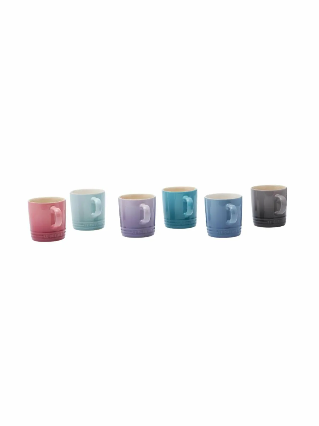 Le Creuset London -kahvimukit, 6 kpl^ Mukit & Kupit & Asetit