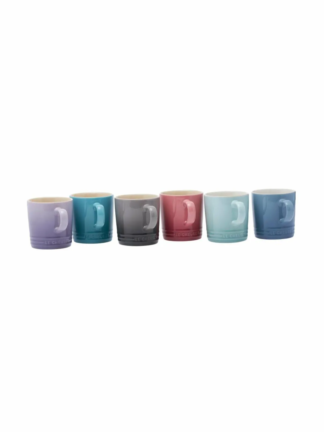 Le Creuset London -kahvimukit, 6 kpl^ Mukit & Kupit & Asetit