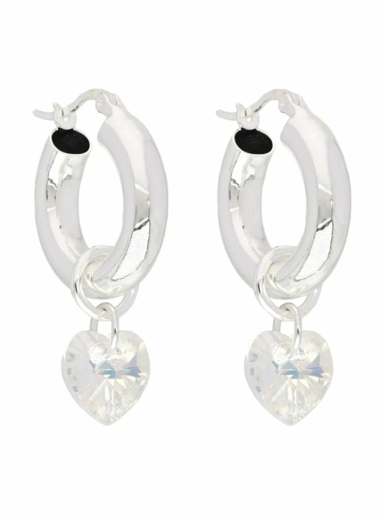 Korut<Annele Lonely Hearts Club -korvakorut SILVER/CRYSTAL