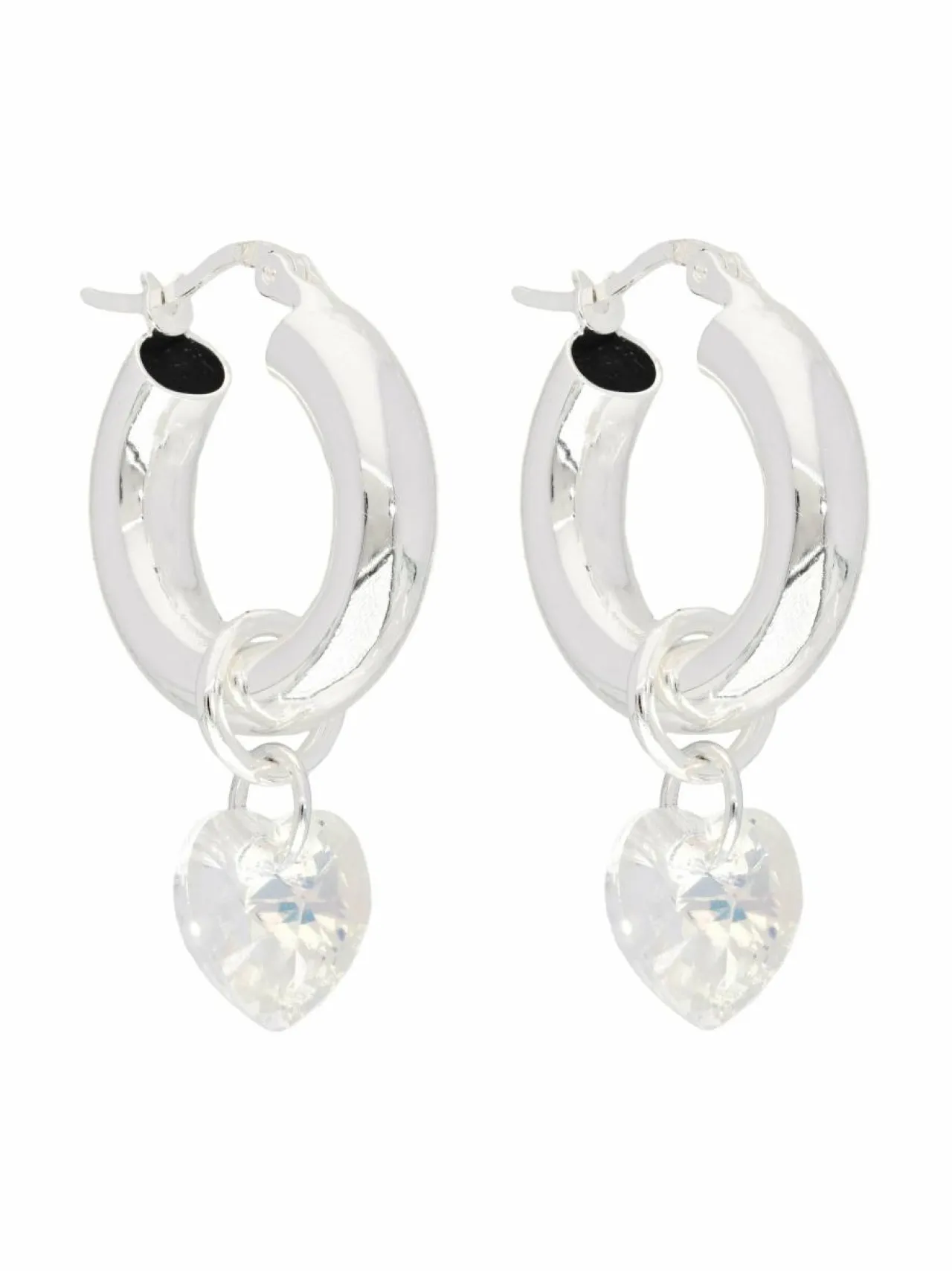 Korut<Annele Lonely Hearts Club -korvakorut SILVER/CRYSTAL
