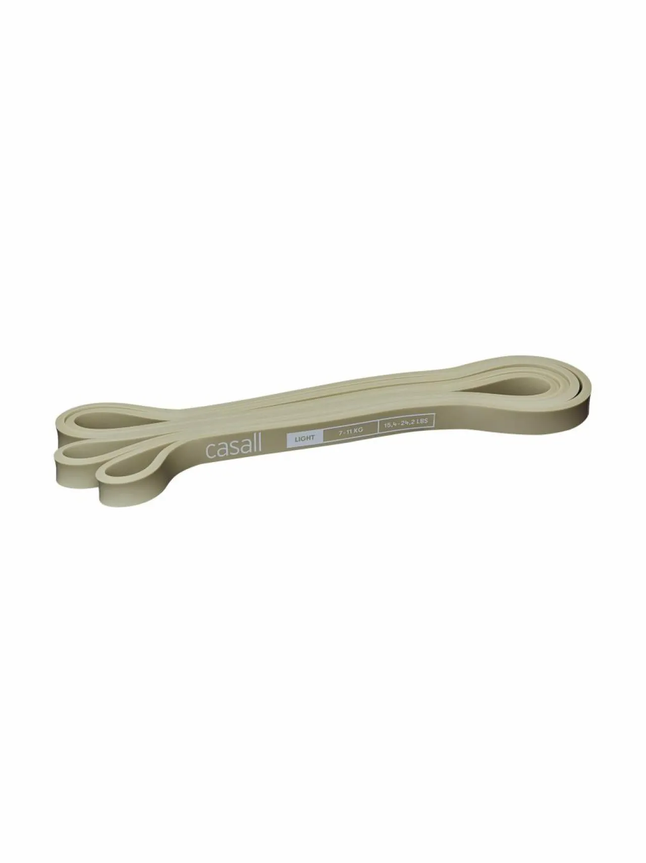 Kuntoilutarvikkeet<Casall Long rubber band light -vastuskuminauha 414 LIGHT GREEN